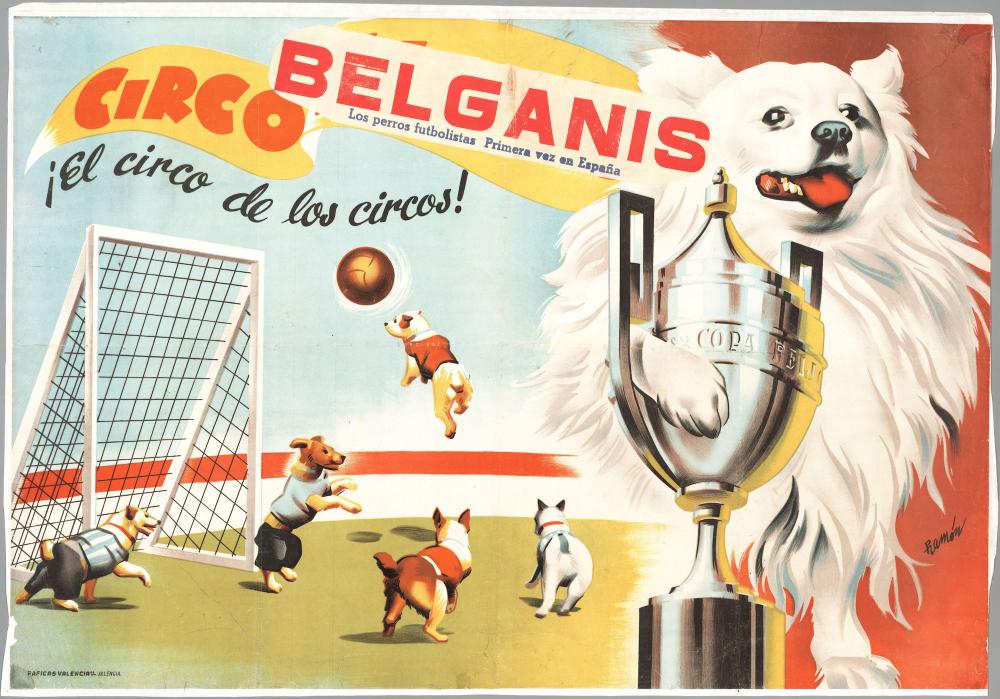 Affiche voor Circo Belganis