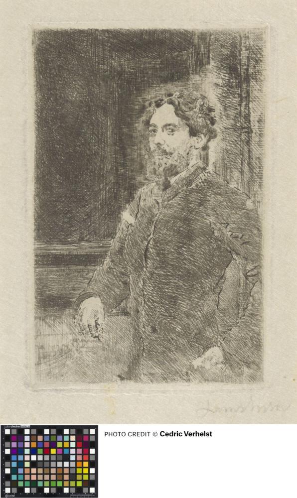 Mijn portret met doodshoofd