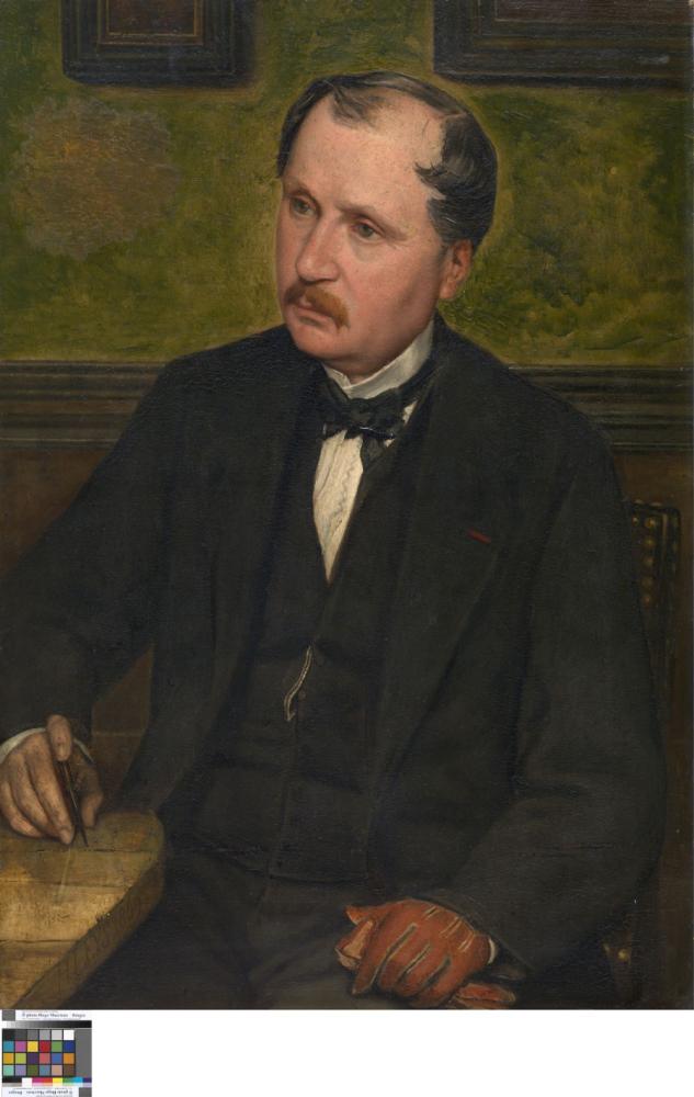 De architect Alphonse Balat