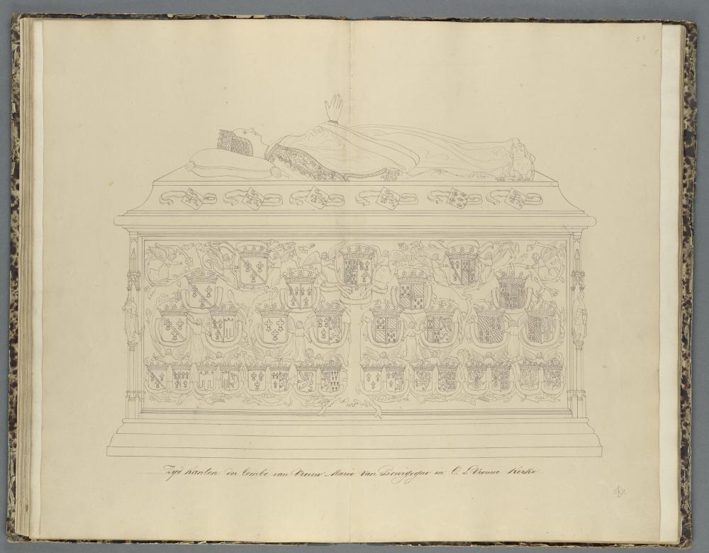 Grafmonument van Maria van Bourgondië