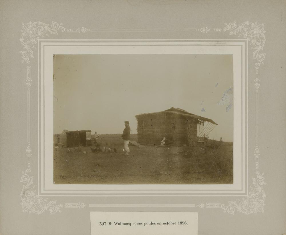 Aanleg spoorweg in Congo