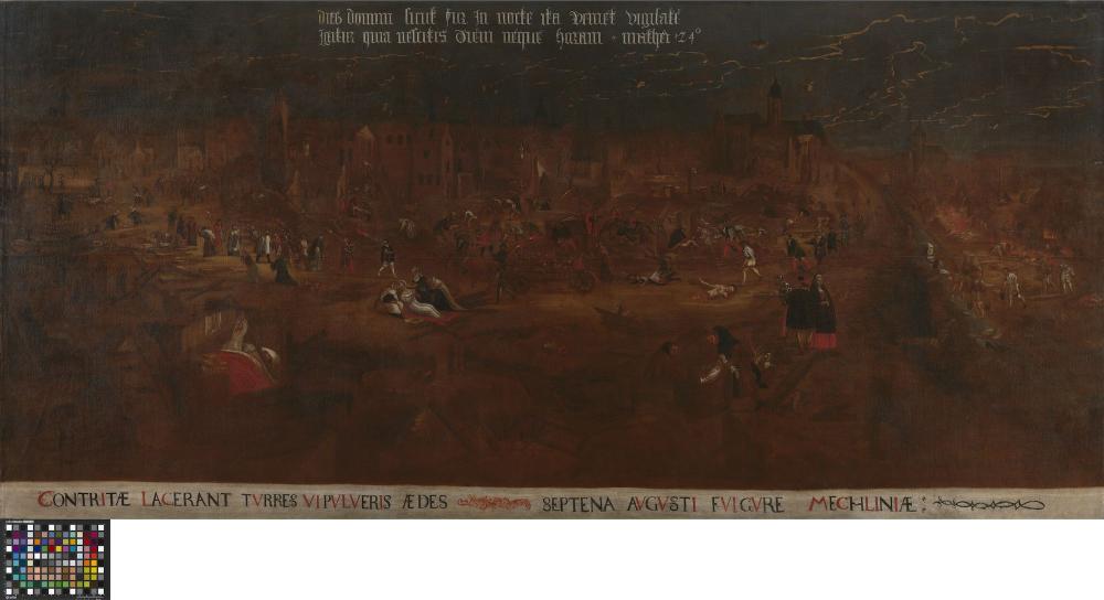 Ontploffing van de Zandpoort te Mechelen in de nacht van 6 op 7 augustus 1546