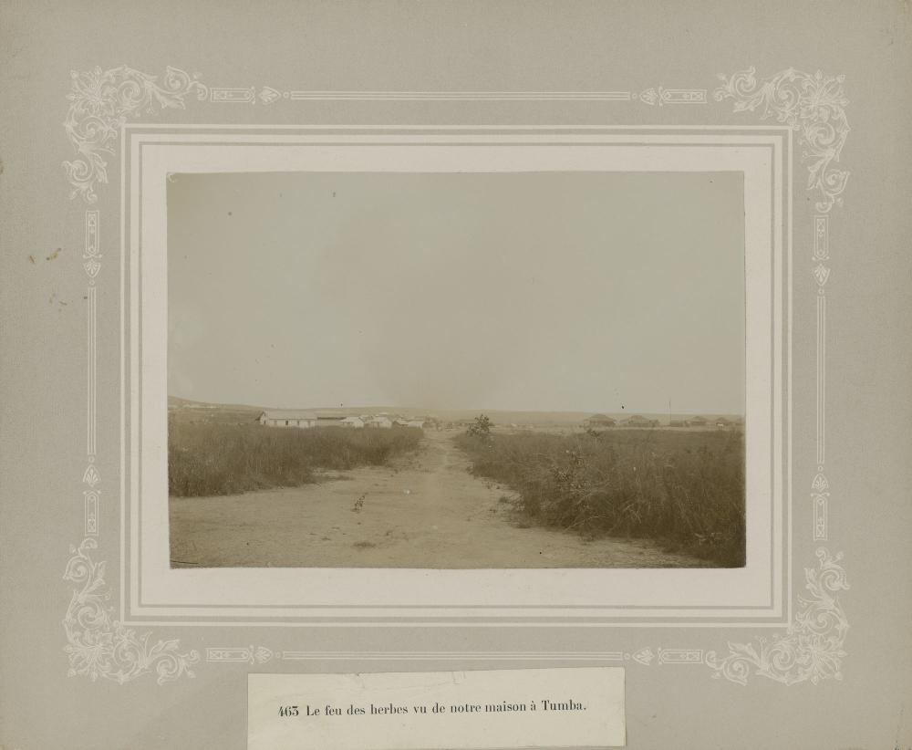 Aanleg spoorweg in Congo