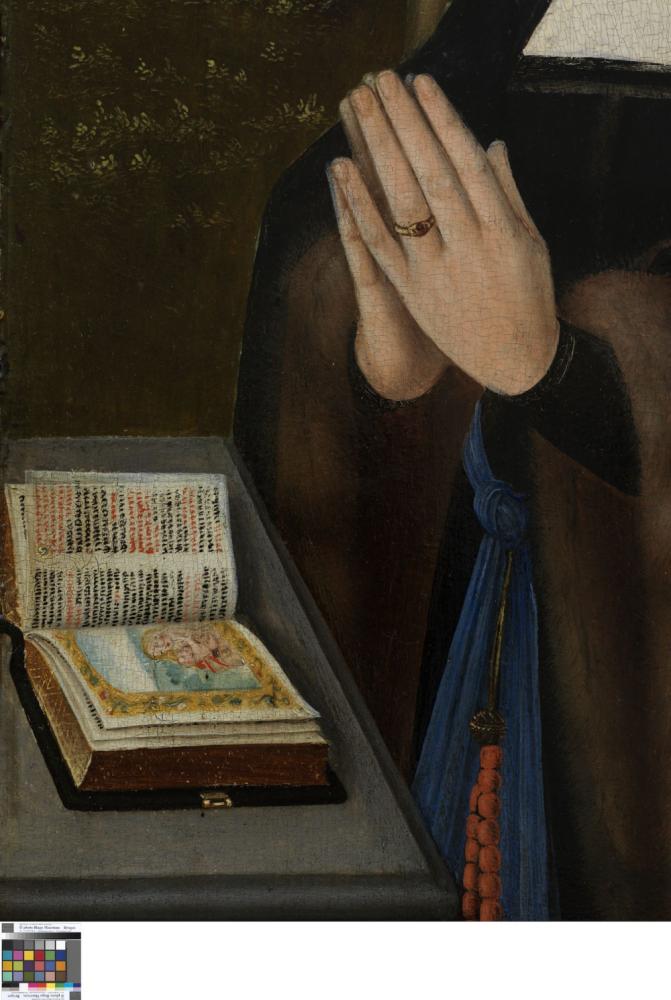 Madonna met de heiligen Catharina en Barbara