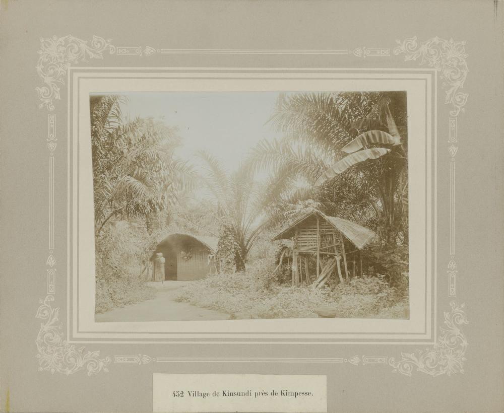 Aanleg spoorweg in Congo