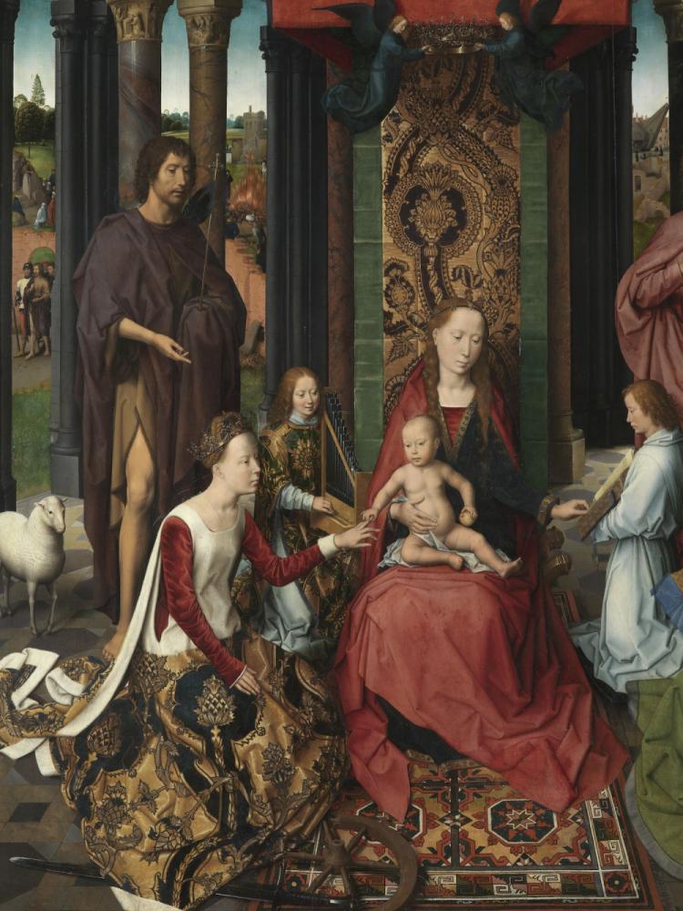 Triptiek van Johannes de Doper en Johannes de Evangelist