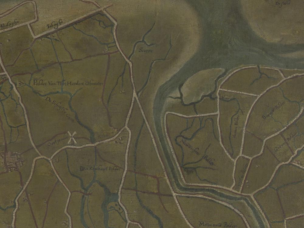 Kaart van het Brugse Vrije