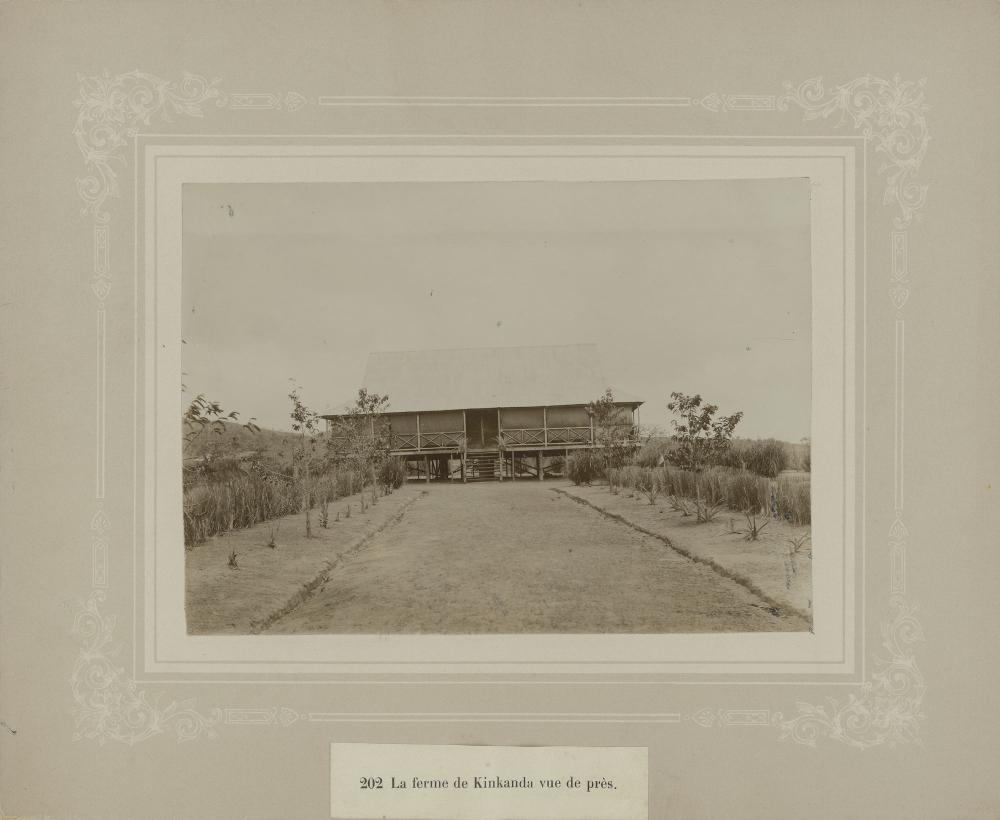 Aanleg spoorweg in Congo