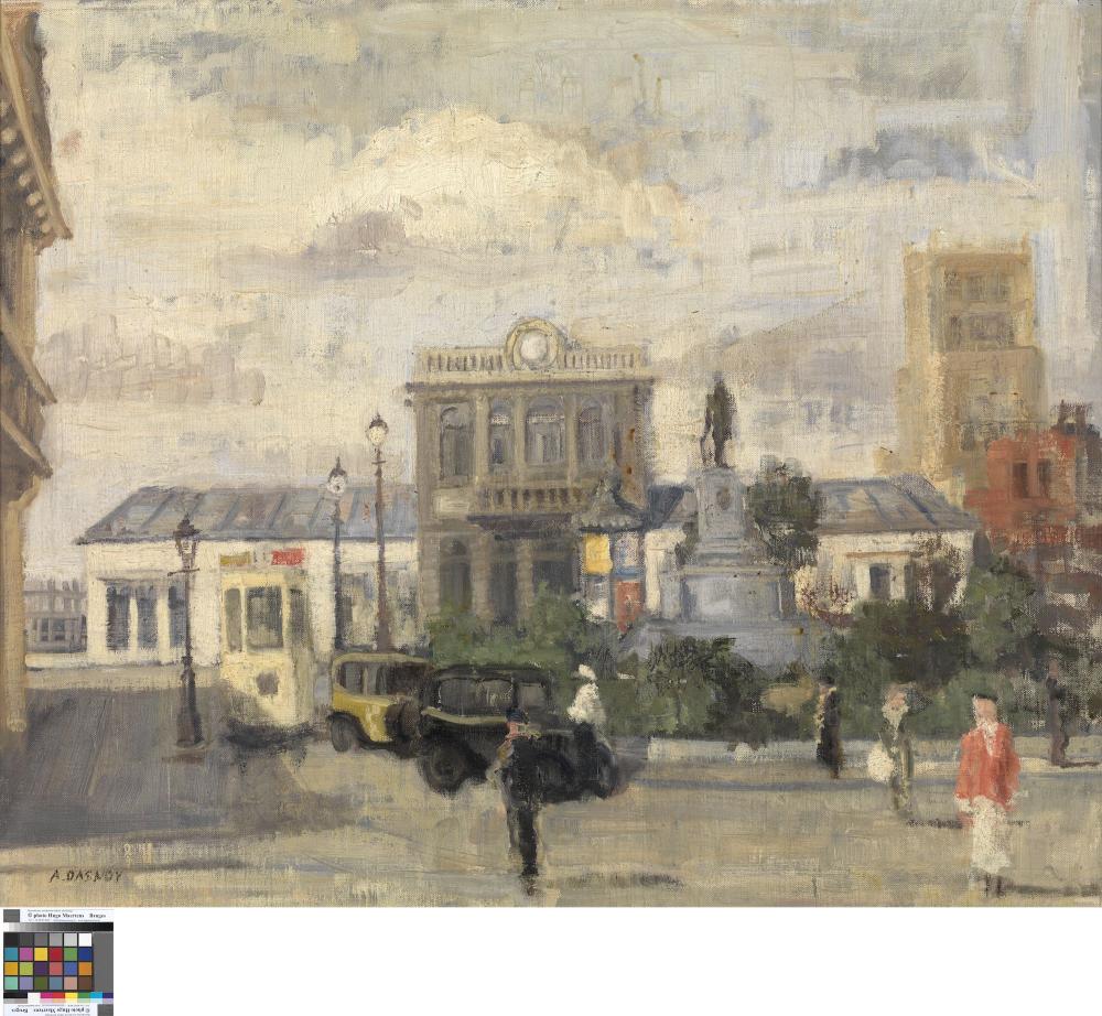 Place du Luxembourg in Brussel