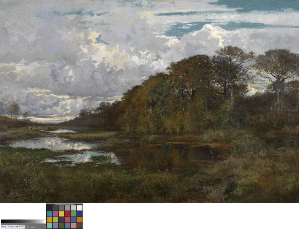 De vijvers van de Grijze Molen in Terhulpen