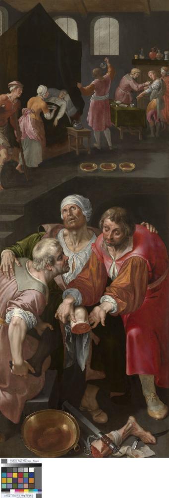 Liefdadigheid van de heiligen Cosmas en Damianus
