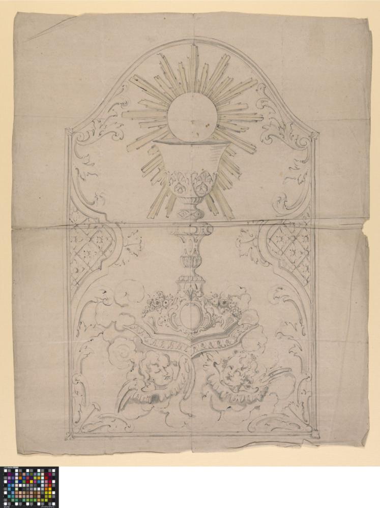 Ontwerp voor een tabernakeldeur