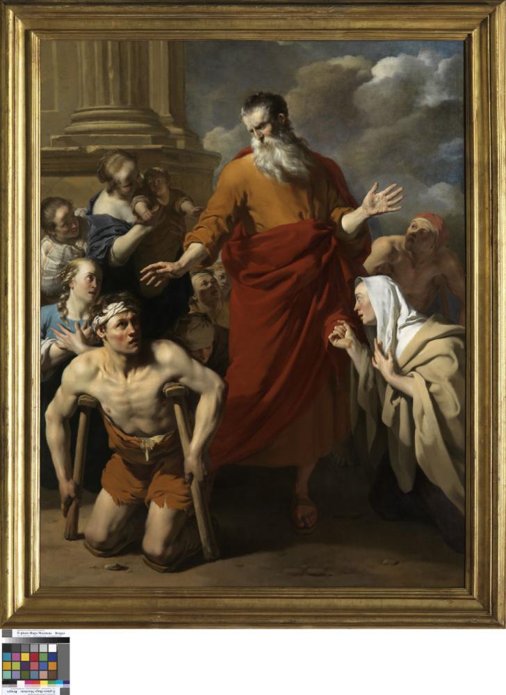 Sint-Paulus geneest de kreupelen in Lystra