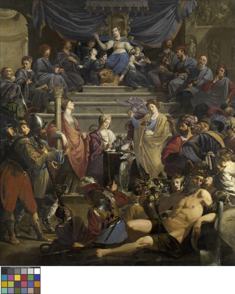 Allegorie van het Schepengerecht van Gedele in Gent