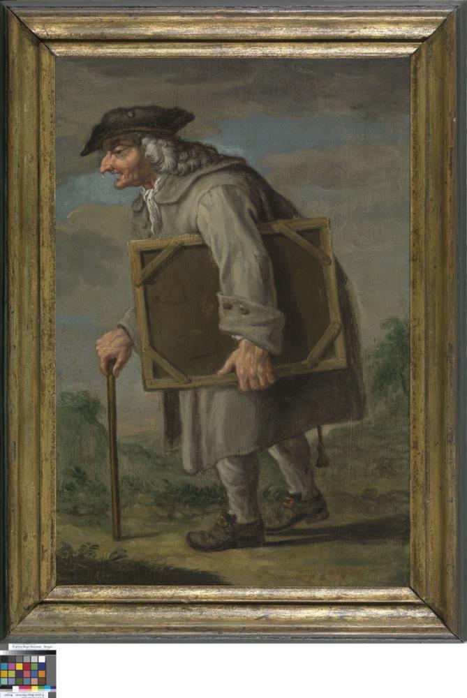 De oude schilder