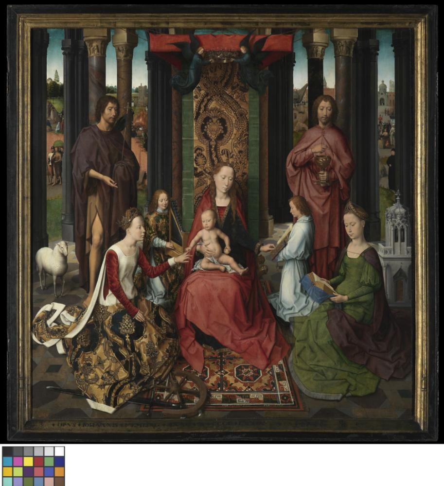 Triptiek van Johannes de Doper en Johannes de Evangelist