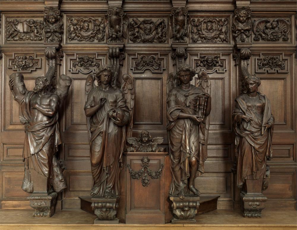 De biechtstoelen van de Sint Pauluskerk Antwerpen