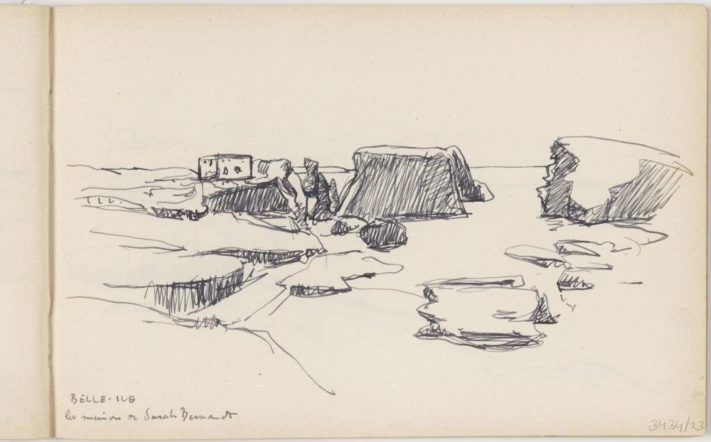 BelleIle  la maison de Sarah Bernhardt