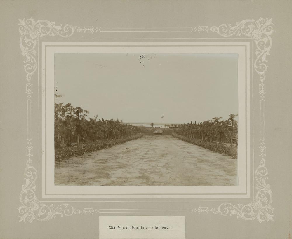 Aanleg spoorweg in Congo