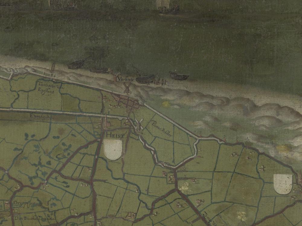 Kaart van het Brugse Vrije
