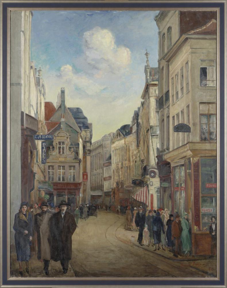 Gezicht op de Veldstraat