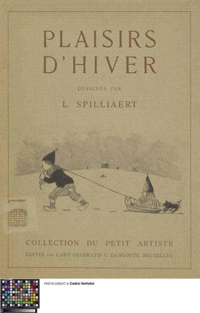 Plaisirs d'Hiver: titelblad met colofon