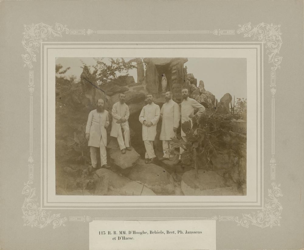 Aanleg spoorweg in Congo