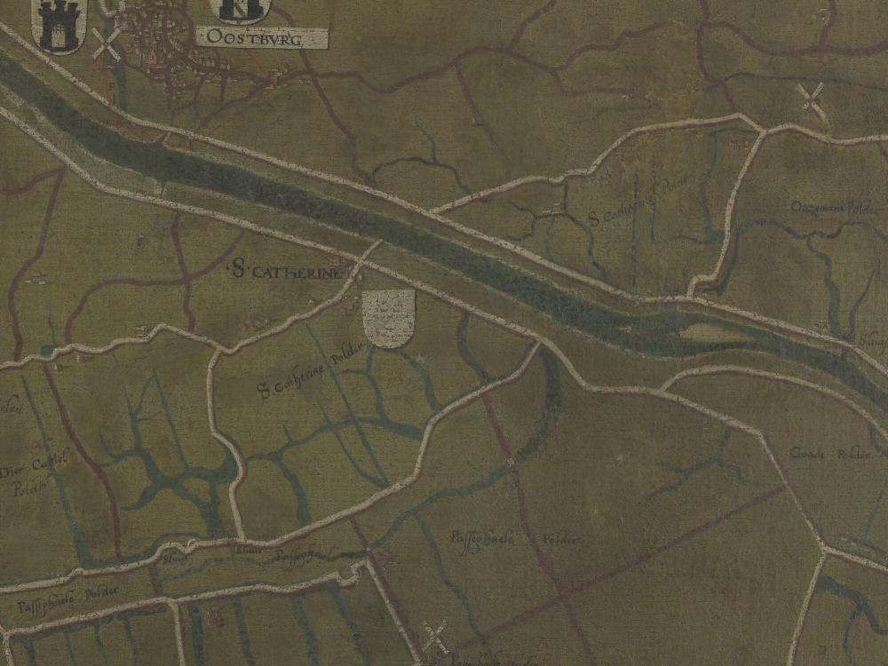 Kaart van het Brugse Vrije