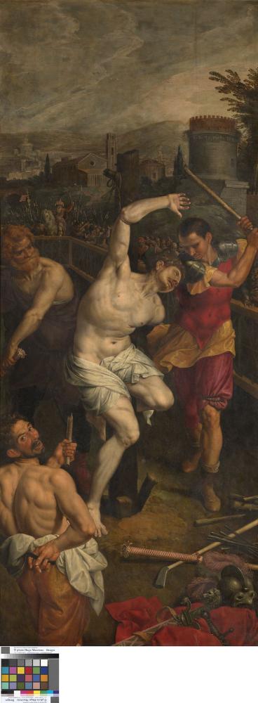 Marteldood van de heilige Sebastianus van Rome