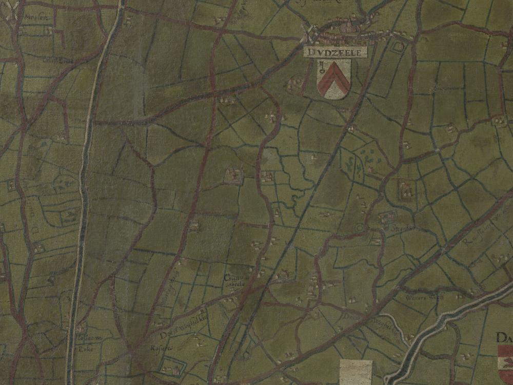 Kaart van het Brugse Vrije