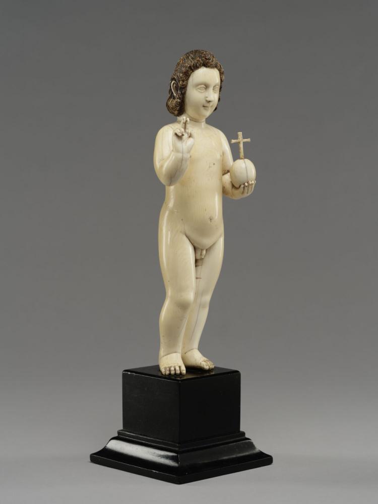 Jezuskind als Salvator Mundi
