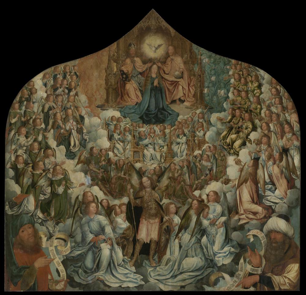 De kroning van Maria