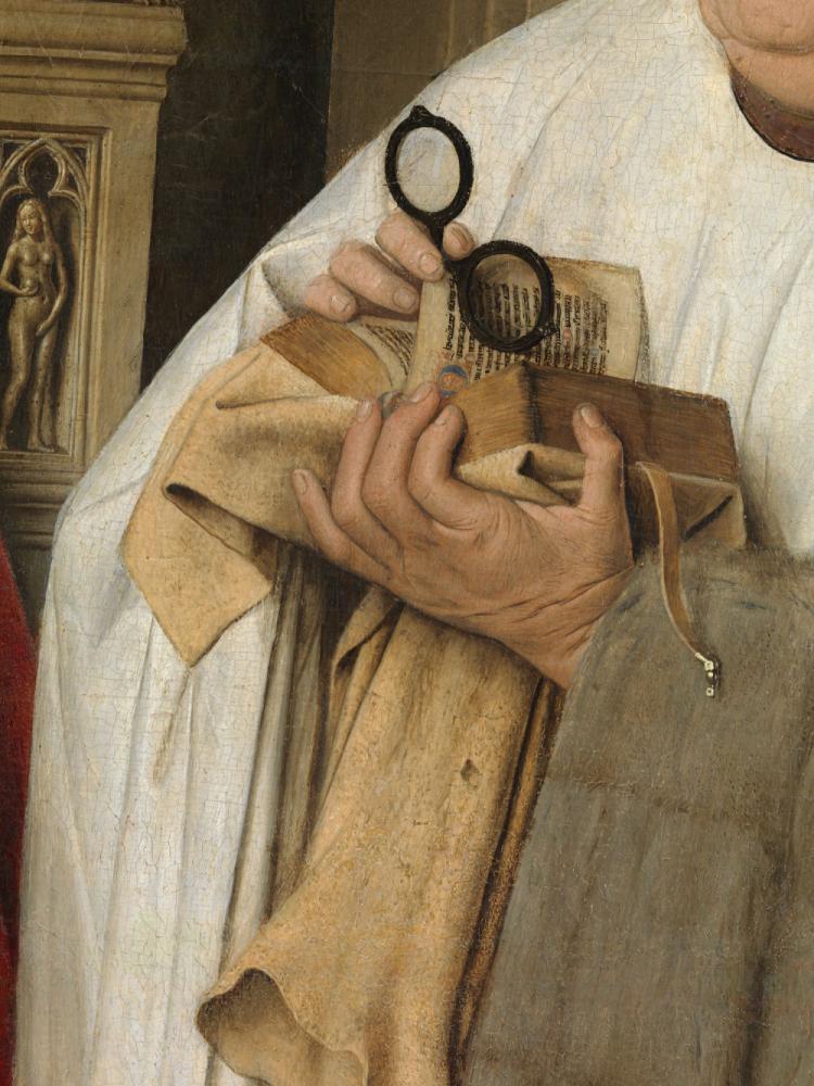 De Madonna met kanunnik Joris van der Paele.