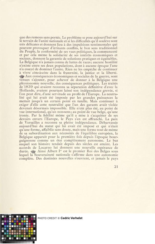 Le Roi Albert et son temps