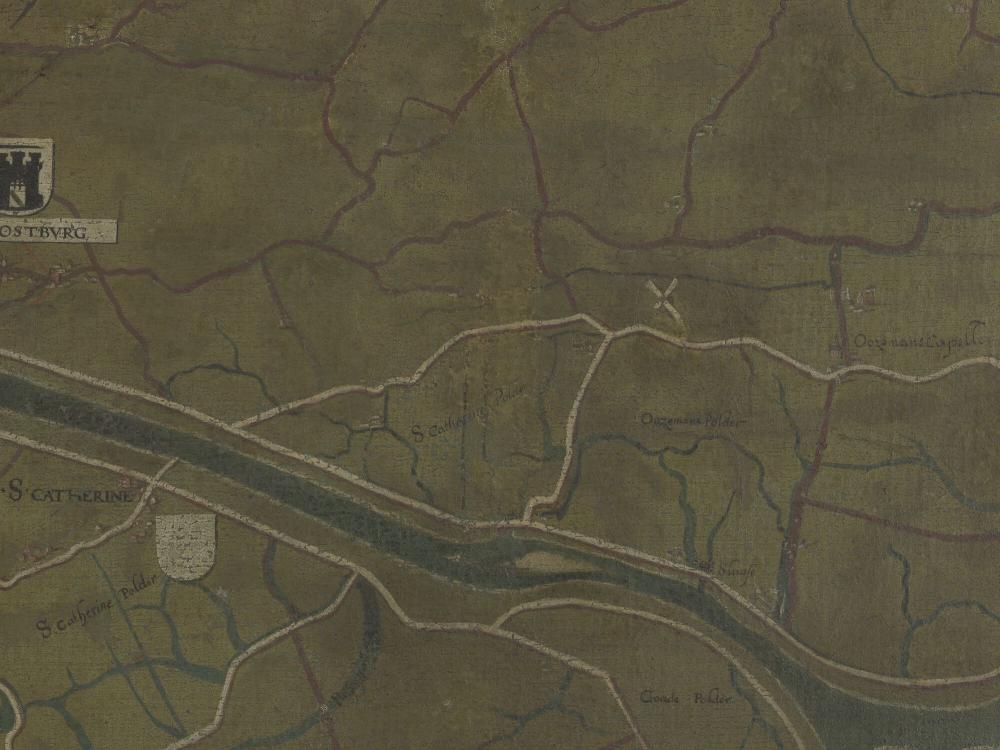 Kaart van het Brugse Vrije