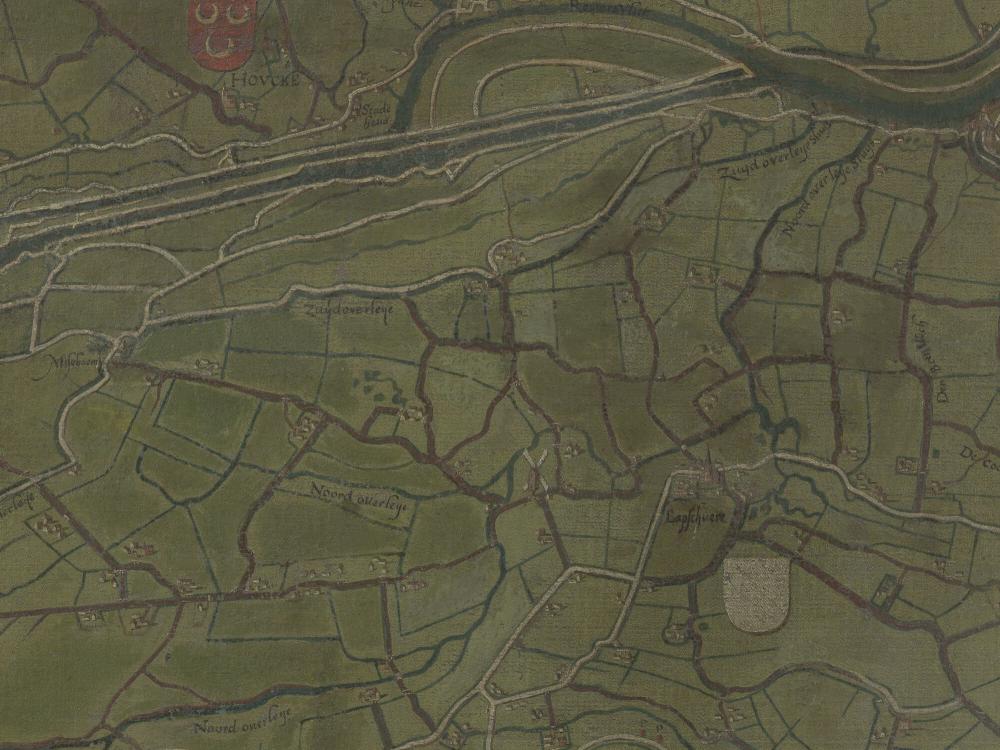 Kaart van het Brugse Vrije