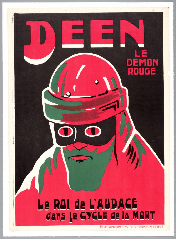 Affiche voor stuntman Deen