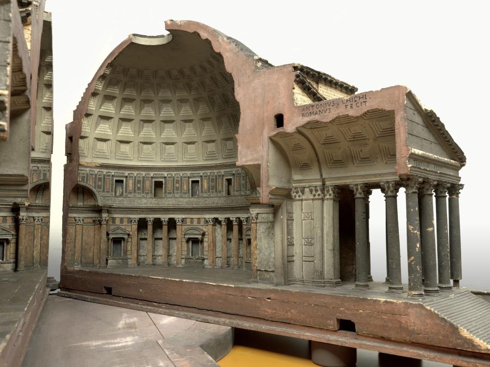 Kurkmaquette Pantheon