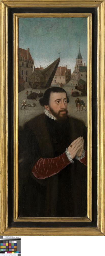Portretten van Filips Dominicle en Barbara Ommejaeghere