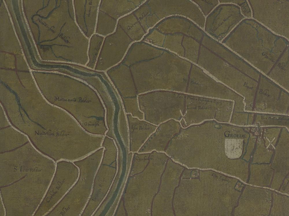 Kaart van het Brugse Vrije