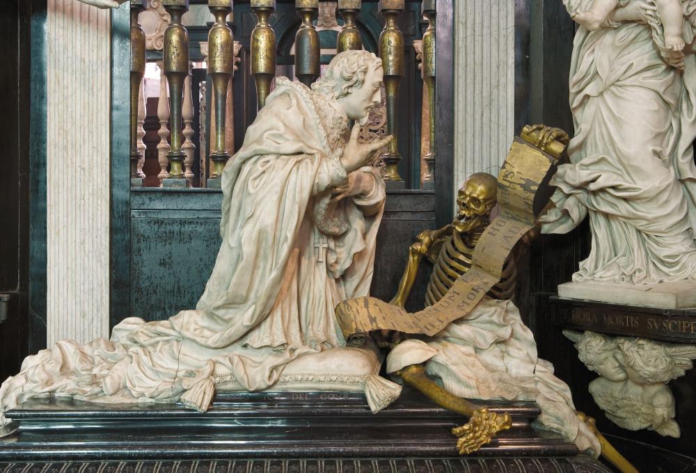 Praalgraf van Monseigneur Eugenius Albertus d' Allamont. negende bisschop