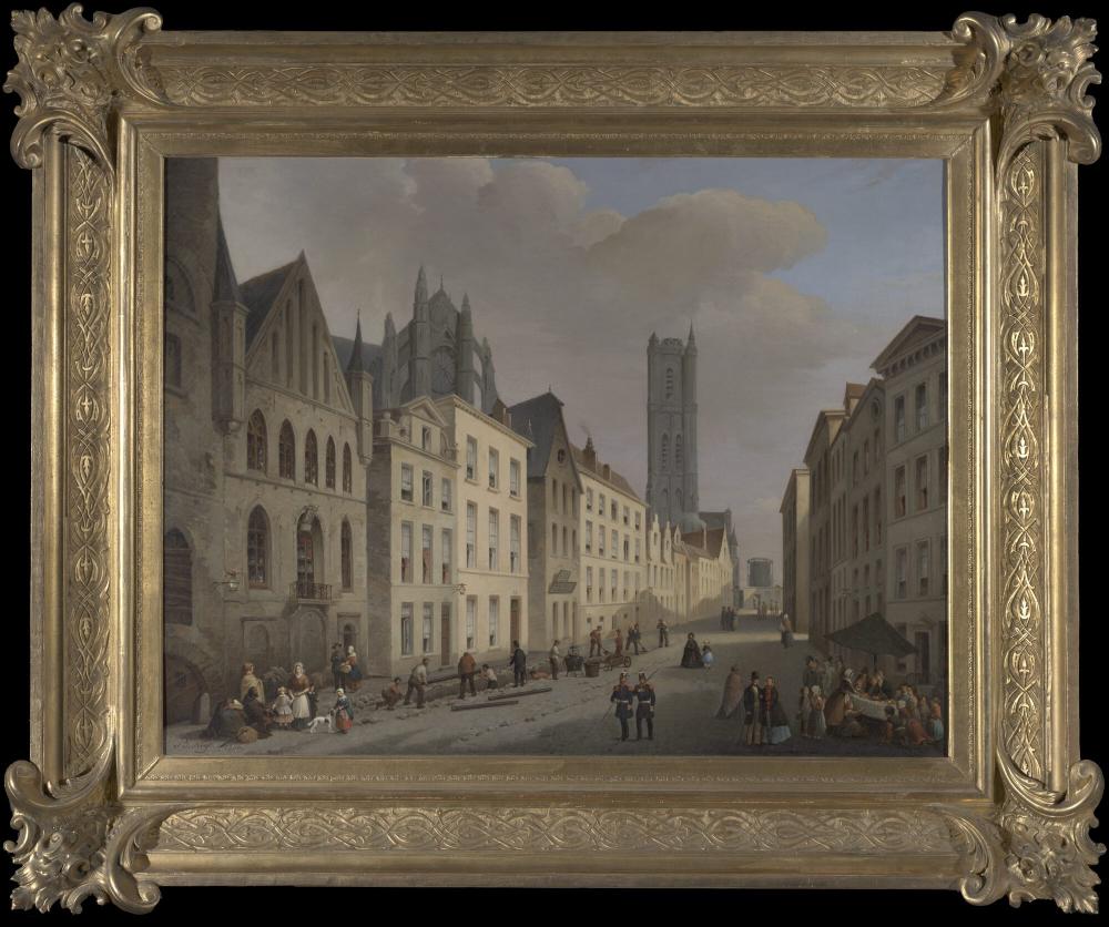 De aanleg van het gasnetwerk in Gent