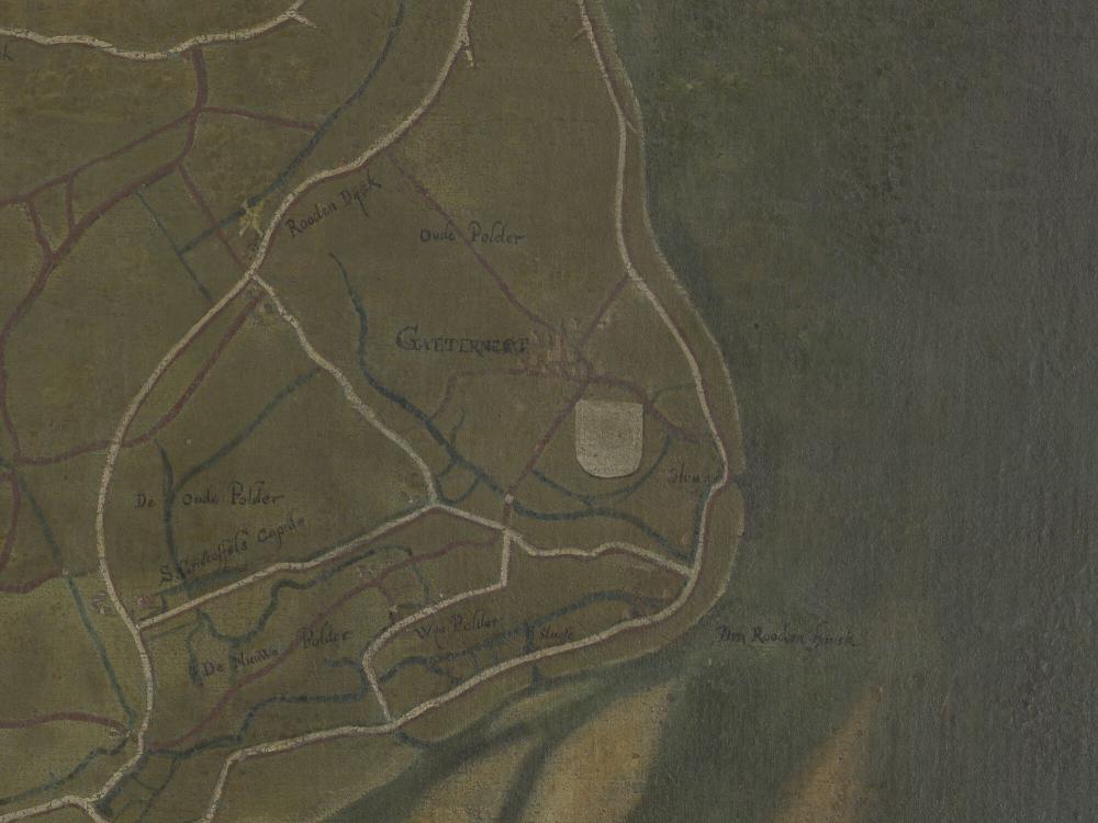Kaart van het Brugse Vrije