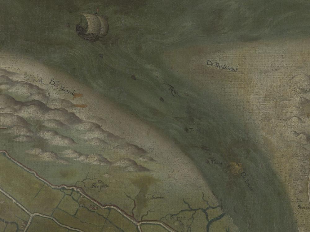 Kaart van het Brugse Vrije