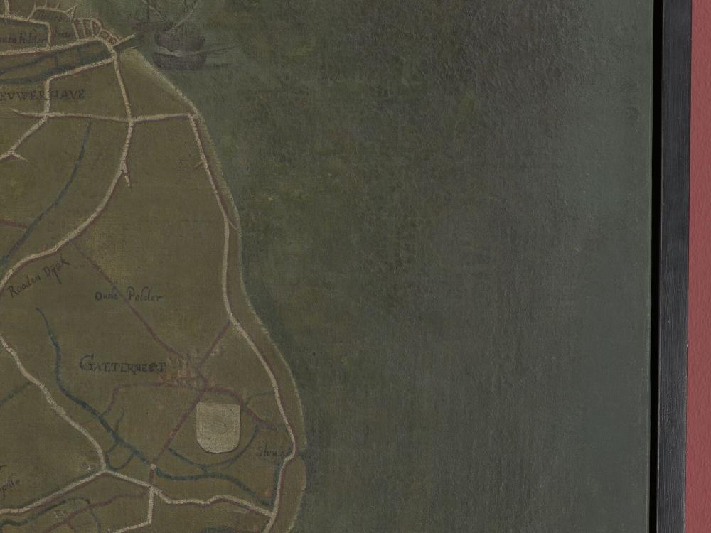 Kaart van het Brugse Vrije