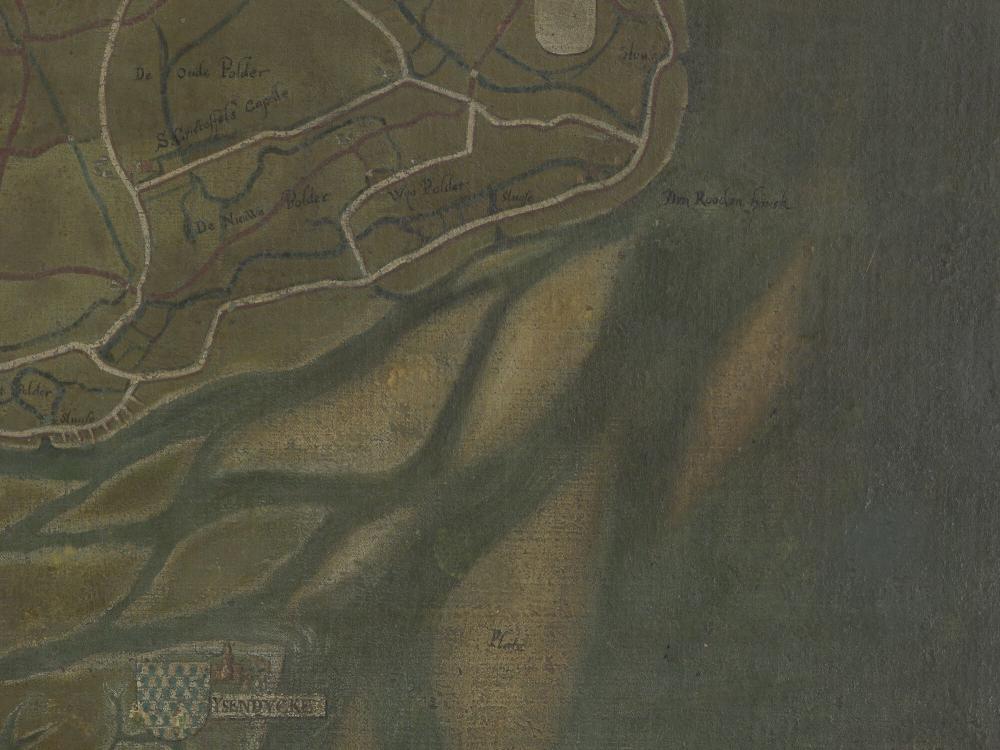 Kaart van het Brugse Vrije