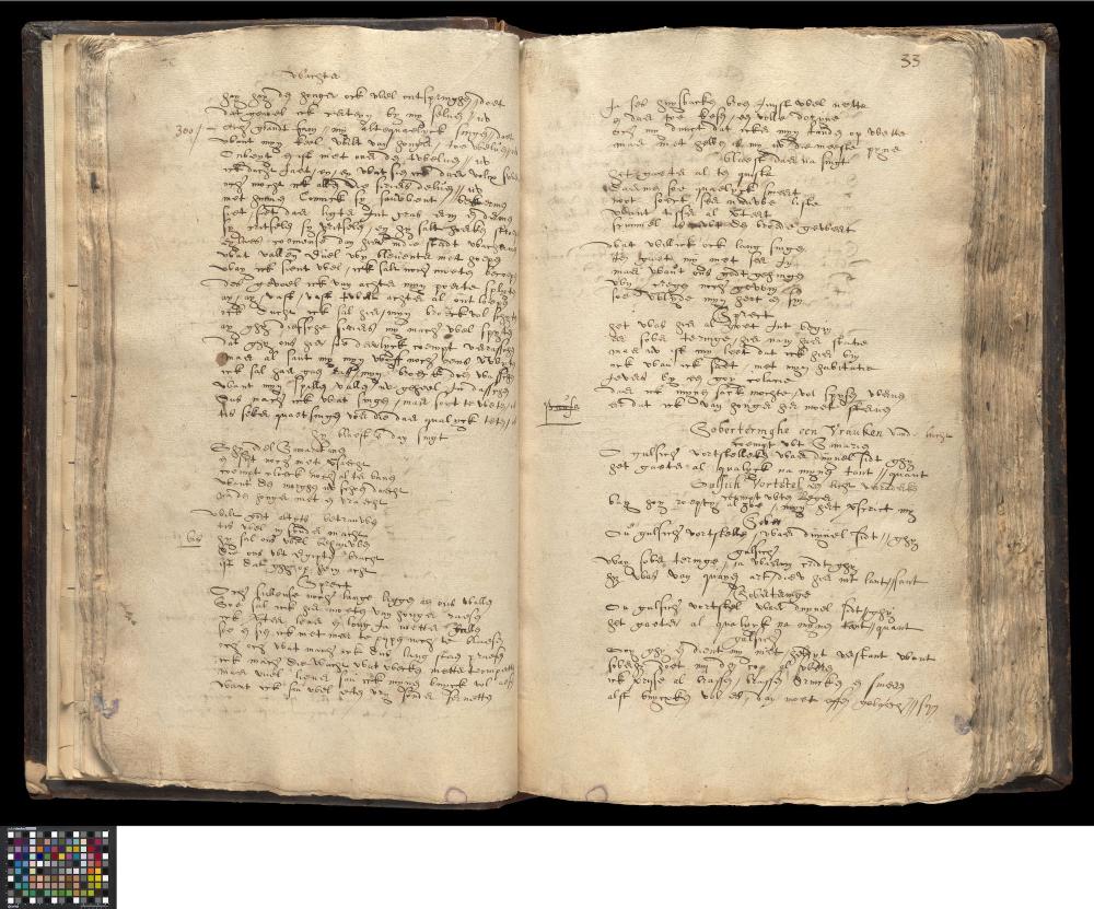 Verzamelhandschrift rederijkerskamer De Roode Roose 'Register ende Inventaris'