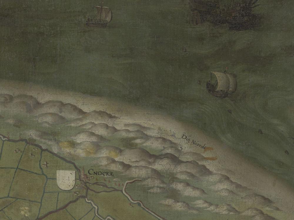 Kaart van het Brugse Vrije