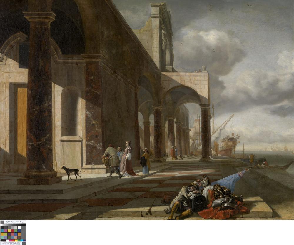 Een Italiaanse zeehaven