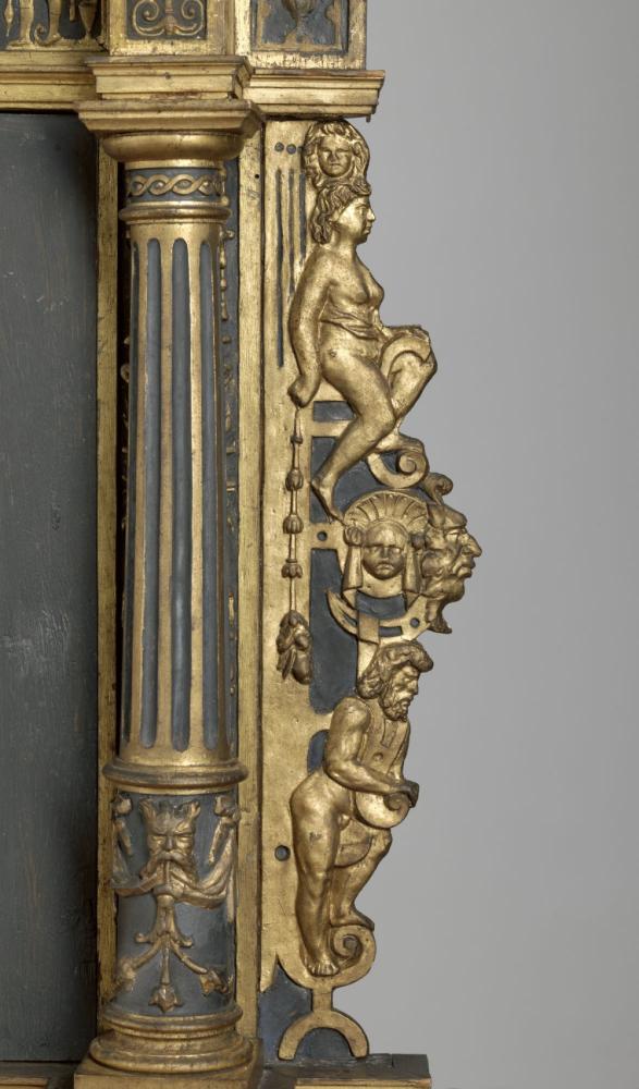 Retabel met het Oordel van Salomon en de Graflegging